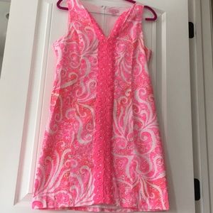 Lilly Pulitzer's "Pink Shift w/ Pink Piping"